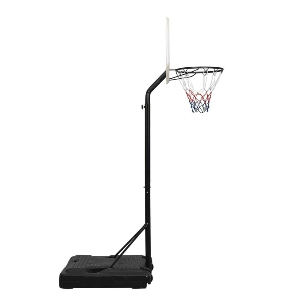 Basketballständer Weiss 237-307 cm Polyethylen