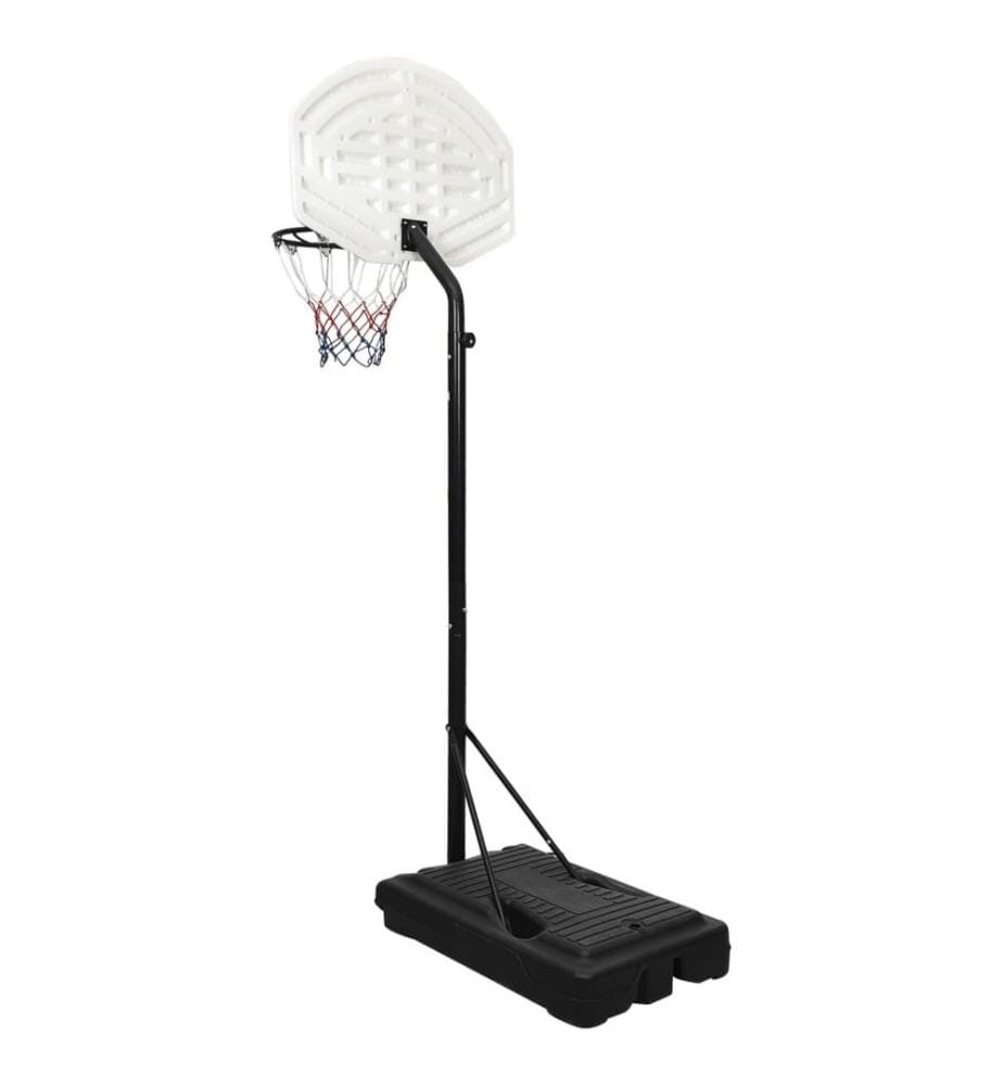Basketballständer Weiss 237-307 cm Polyethylen