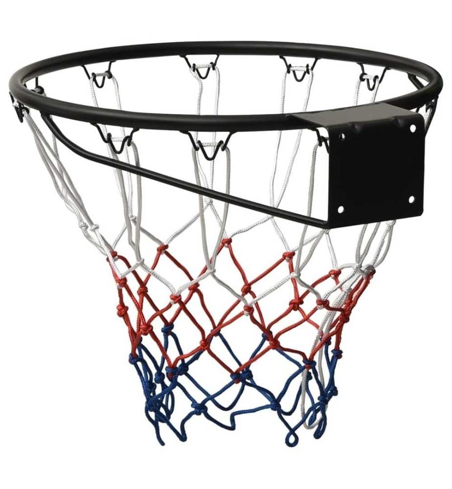 Basketballring Schwarz 45 cm Stahl