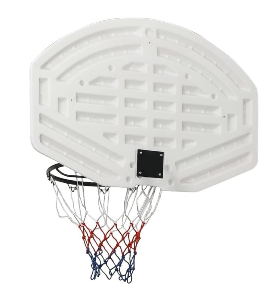 Basketballkorb Weiss 90x60x2 cm Polyethylen