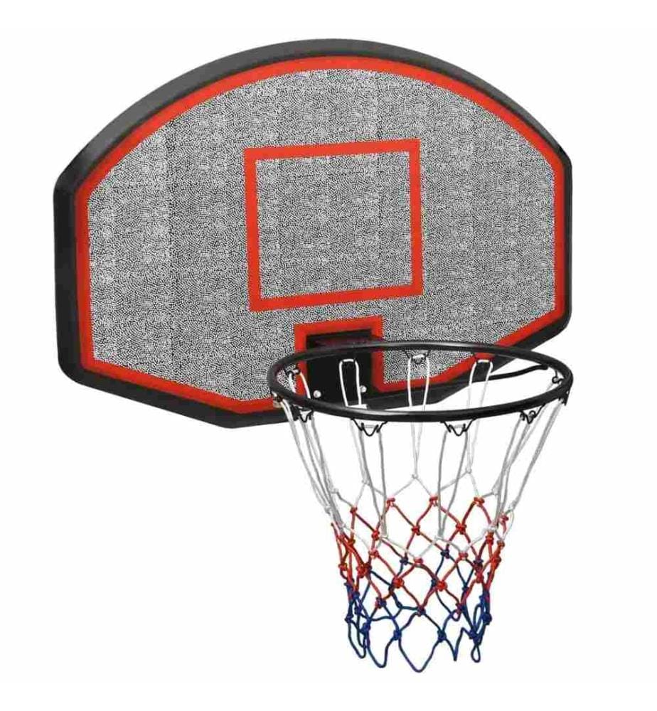 Basketballkorb Schwarz 90x60x2 cm Polyethylen