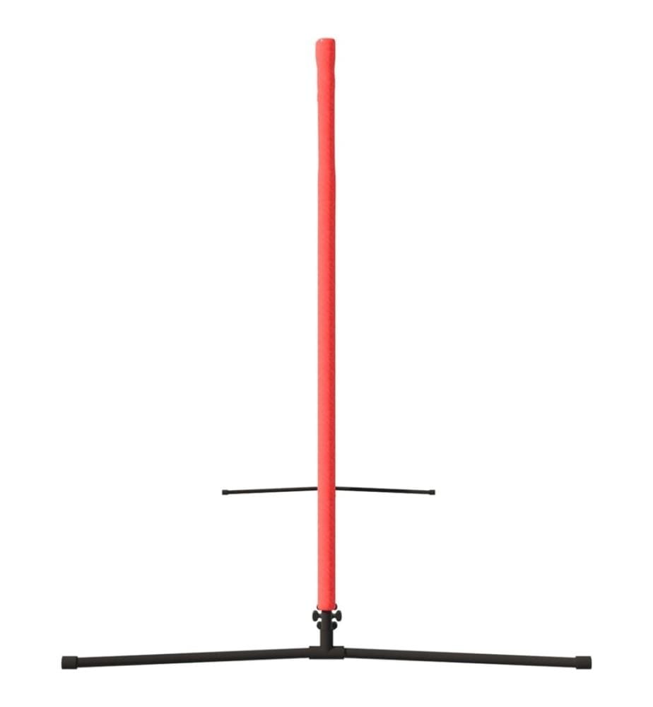 Filet de tennis Noir et rouge 300x100x87 cm Polyester