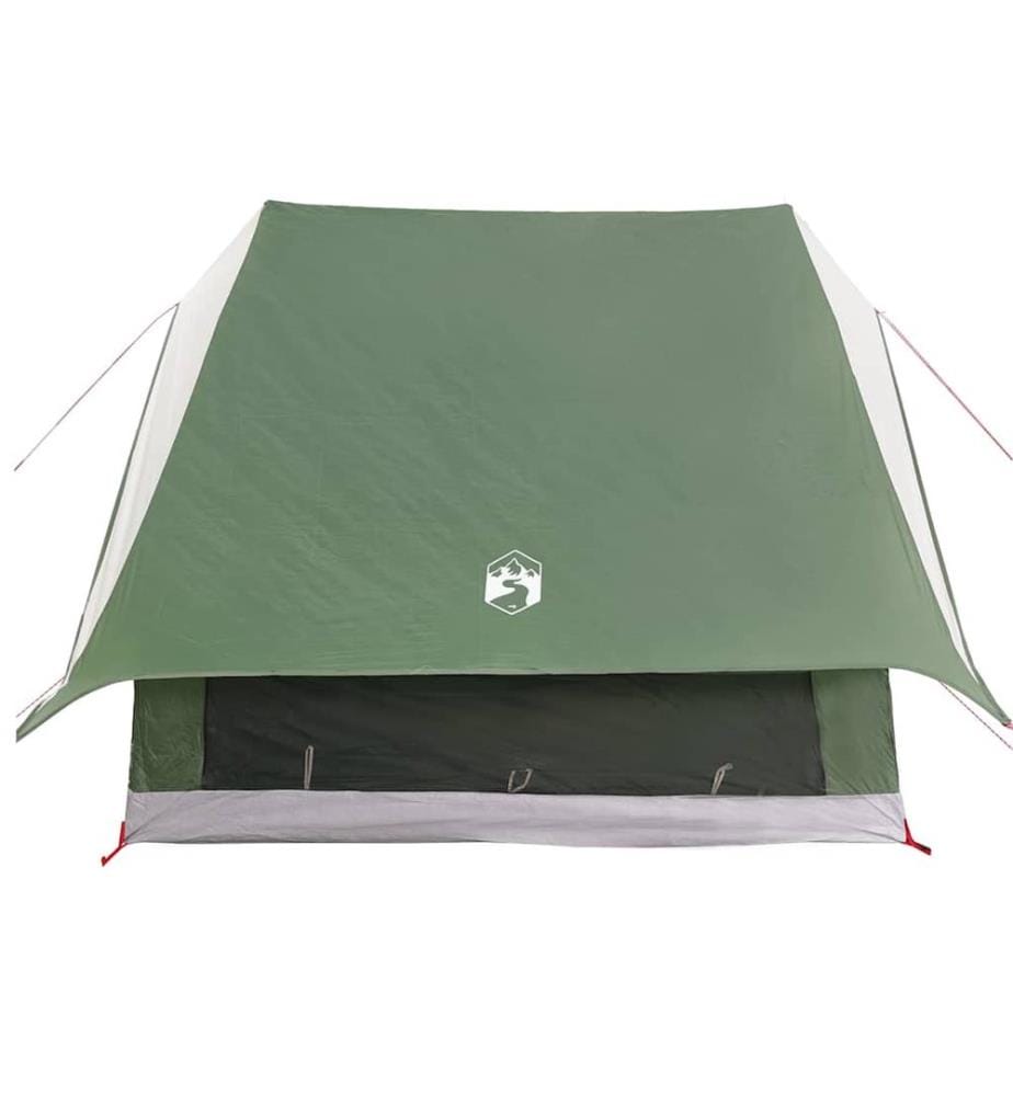 Tenda familiare con tetto verde e bianco 315 x 286 x 200 cm
