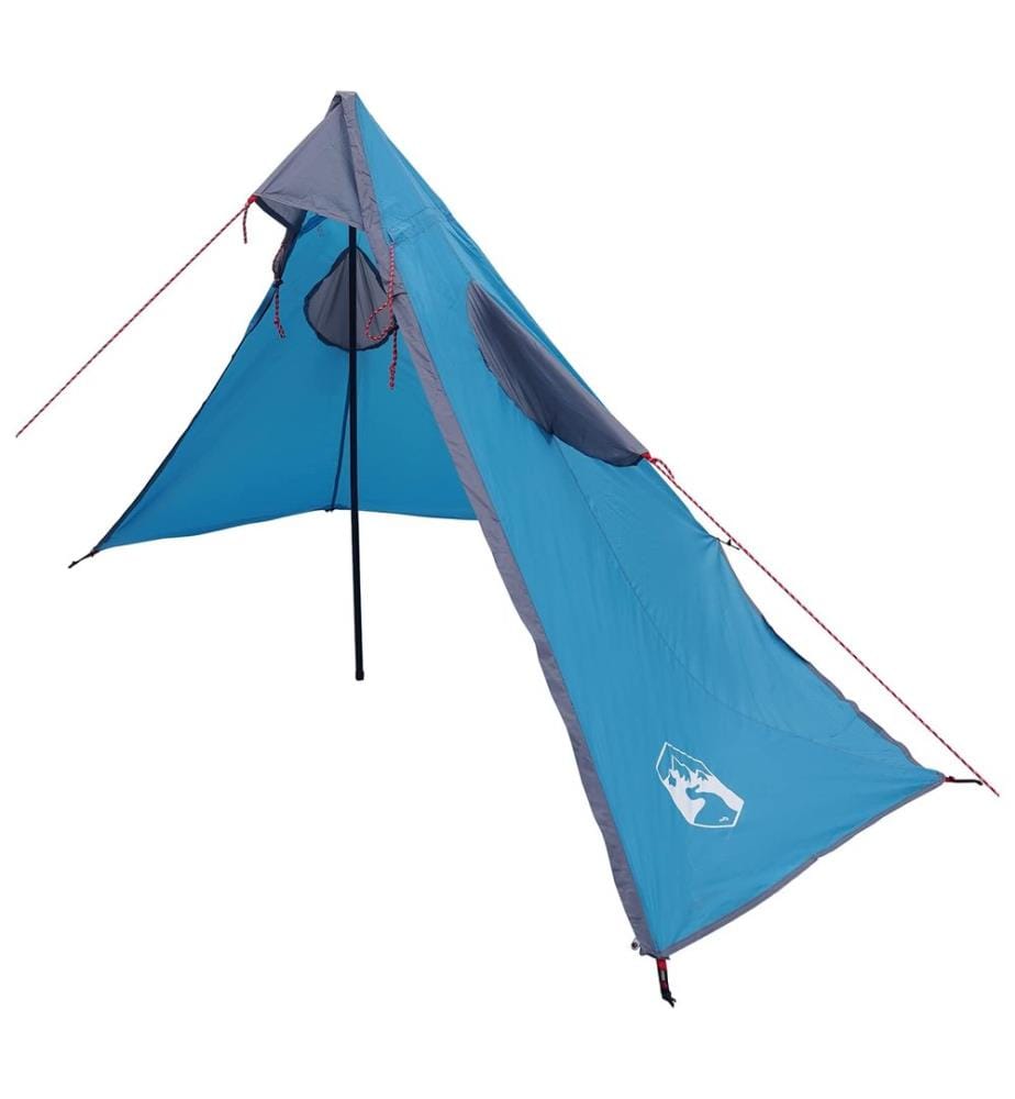 Poncho de pluie 2-en-1 avec capuche Bleu 262 x 126 x 130 cm