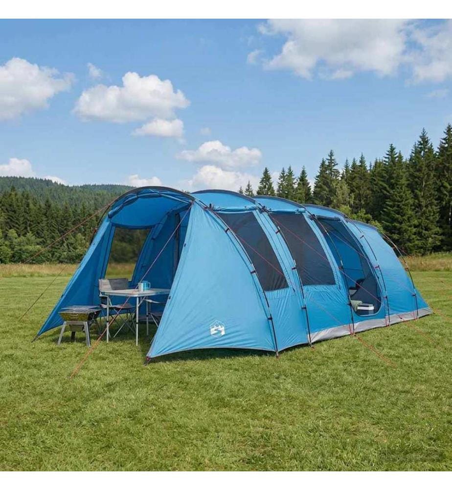 Tunnelzelt Blau 675 x 392 x 210 cm