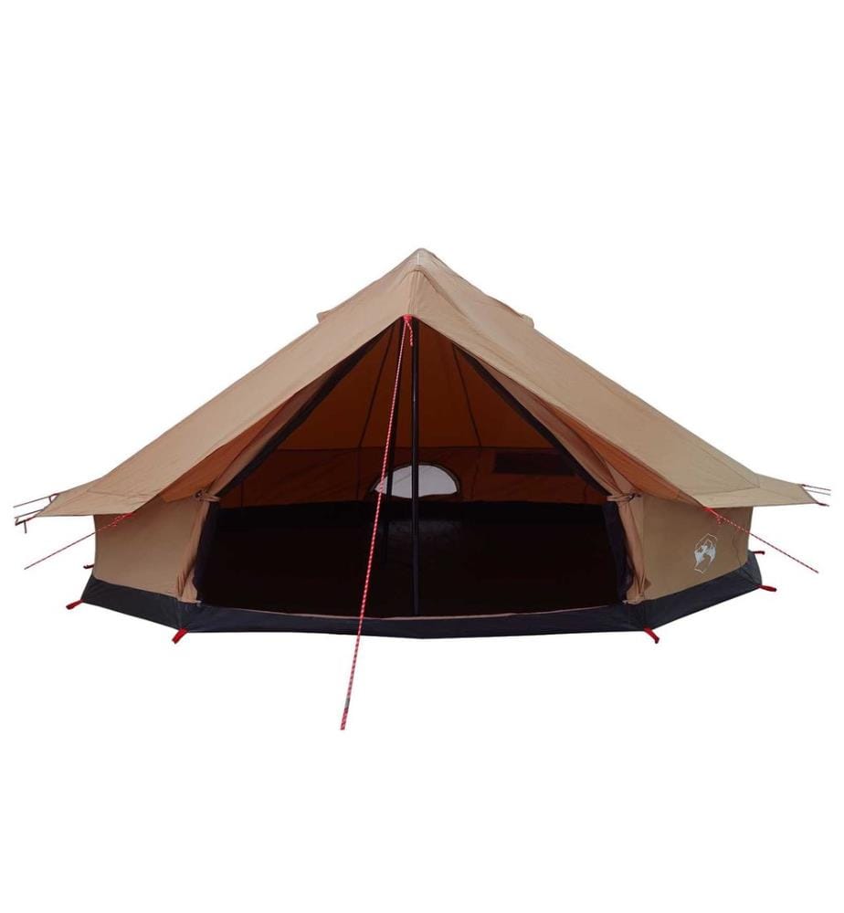 Tente familiale Marron 12-Personnes Polycoton