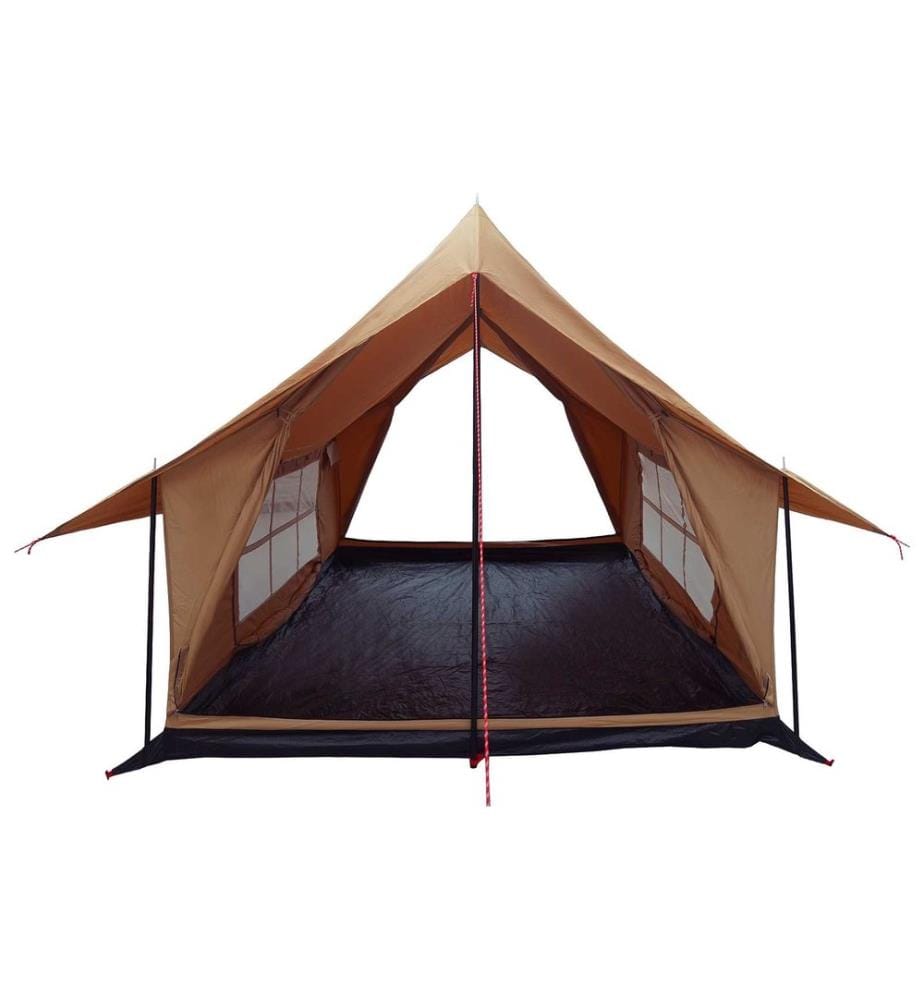 Tente Cabane Marron 340 x 246 x 210 cm Polycoton