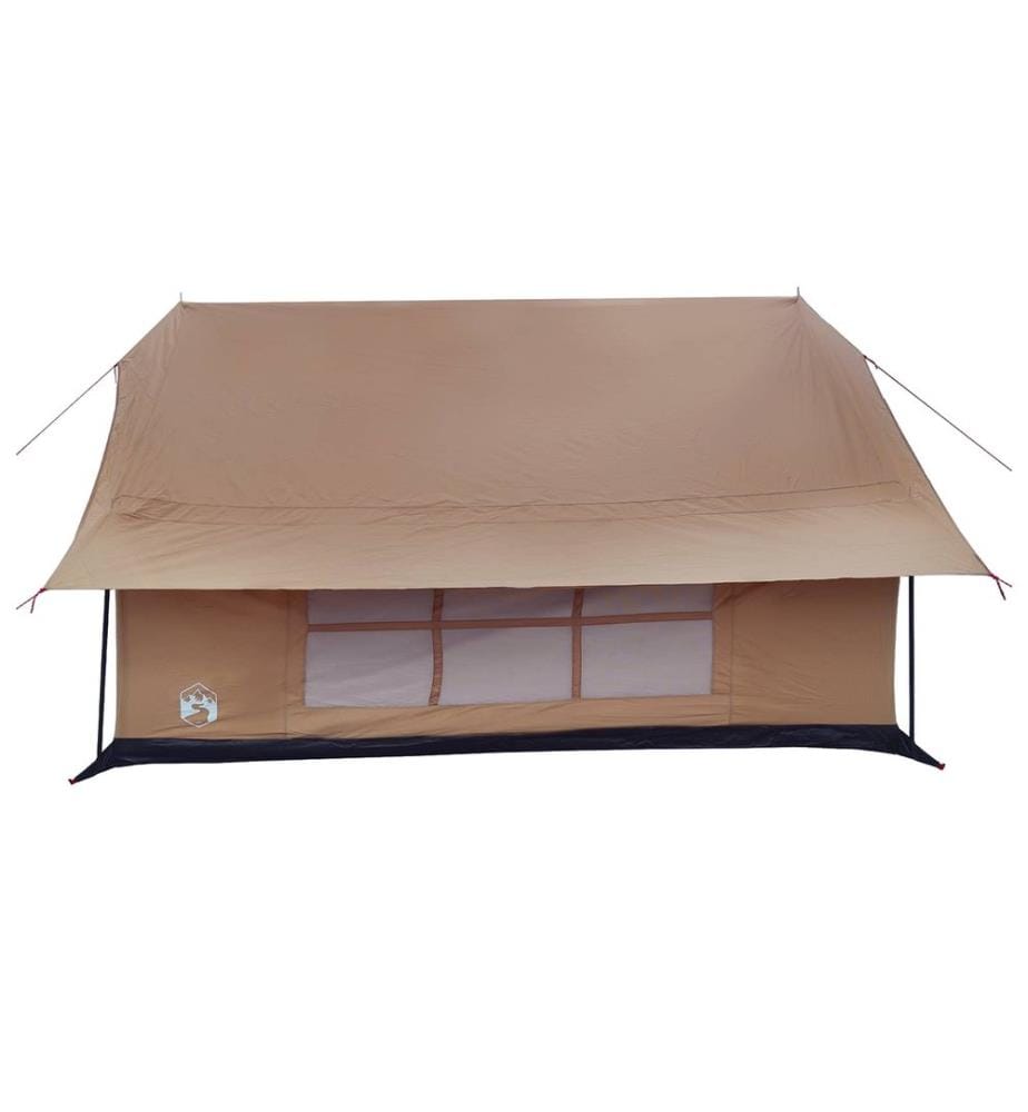 Tente Cabane Marron 340 x 246 x 210 cm Polycoton