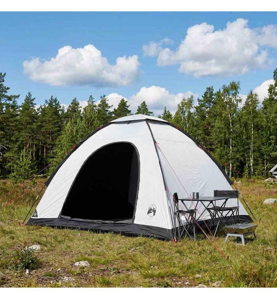 Campingzelt mit Dach Weiss Blackout 275 x 215 x 125 cm