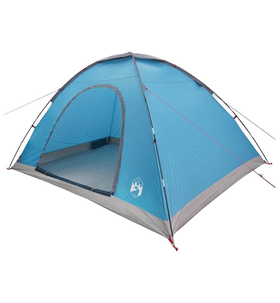 Campingzelt mit Dach mit Luftentlüftung Blau 335 x 275 x 180 cm