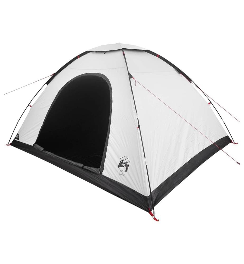 Campingzelt mit Dach Weiss Blackout 335 x 275 x 180 cm
