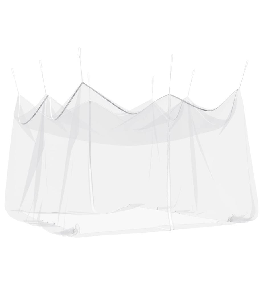 Filet Anti-Moustiques de Jardin 156 Maille Blanc 4 x 4 x 2,5 m