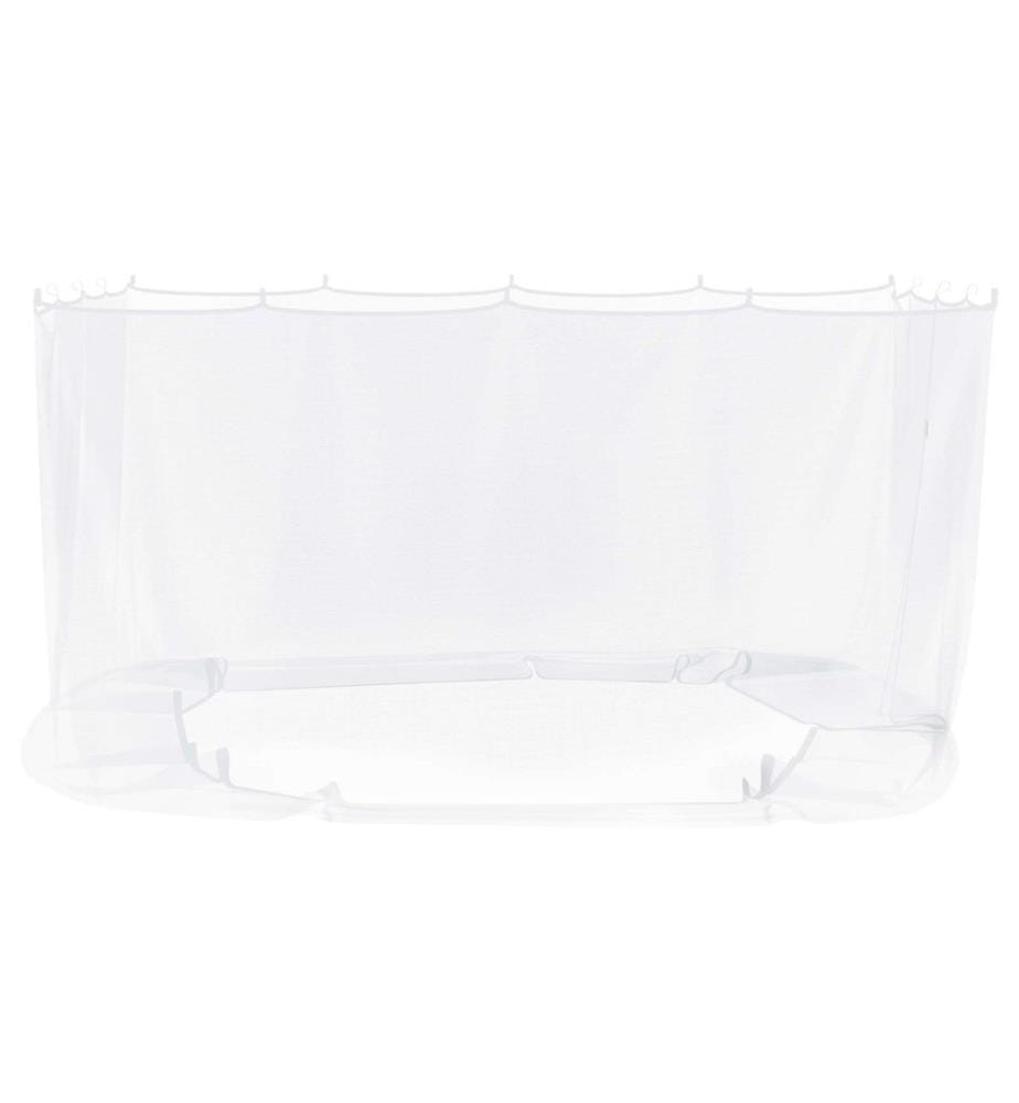 Moskito-Netz für Pavillon 220 Mesh Weiss 3,6 x 3,6 x 2 cm
