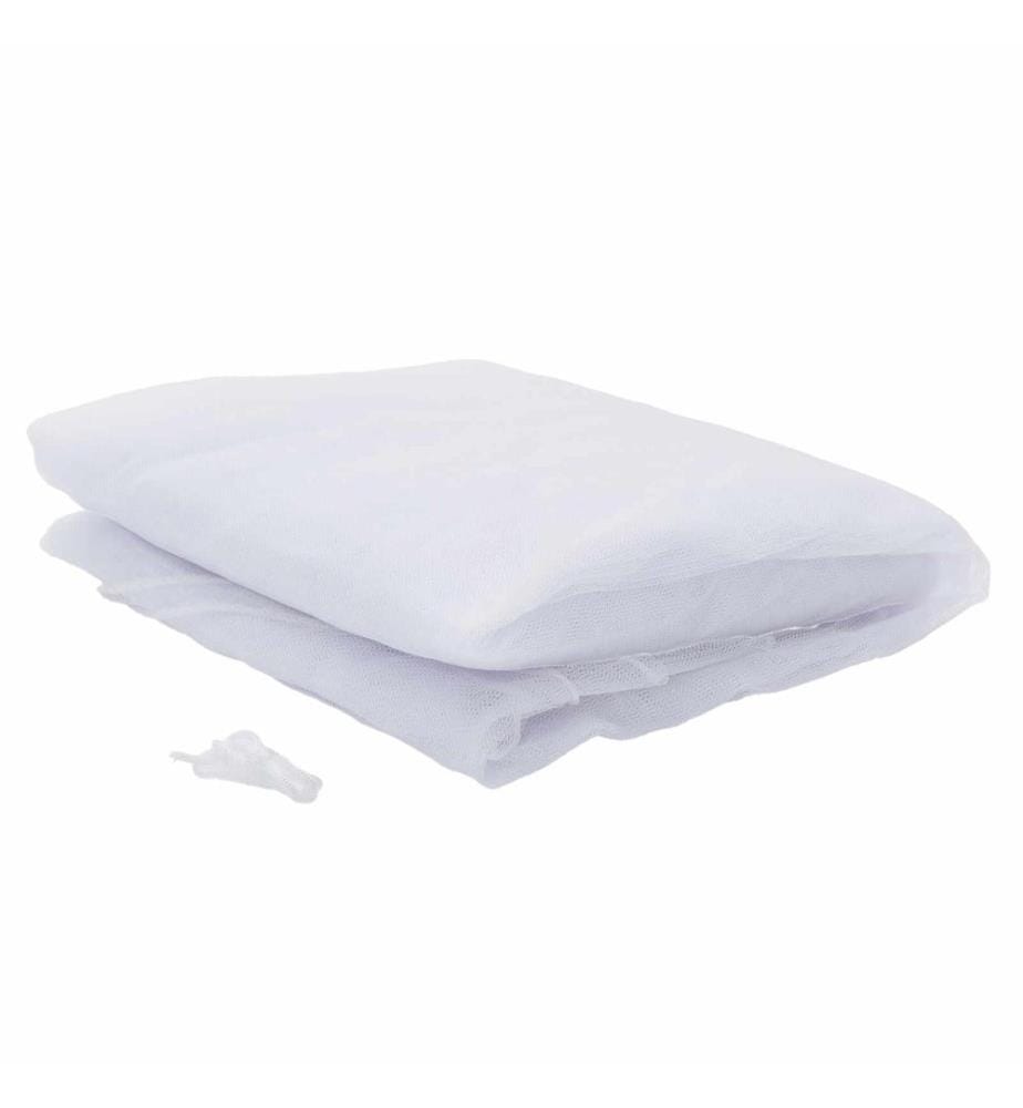 Moskito-Netz für das Bett 3 pcs 156 Mesh Weiss ?56 x 220 cm