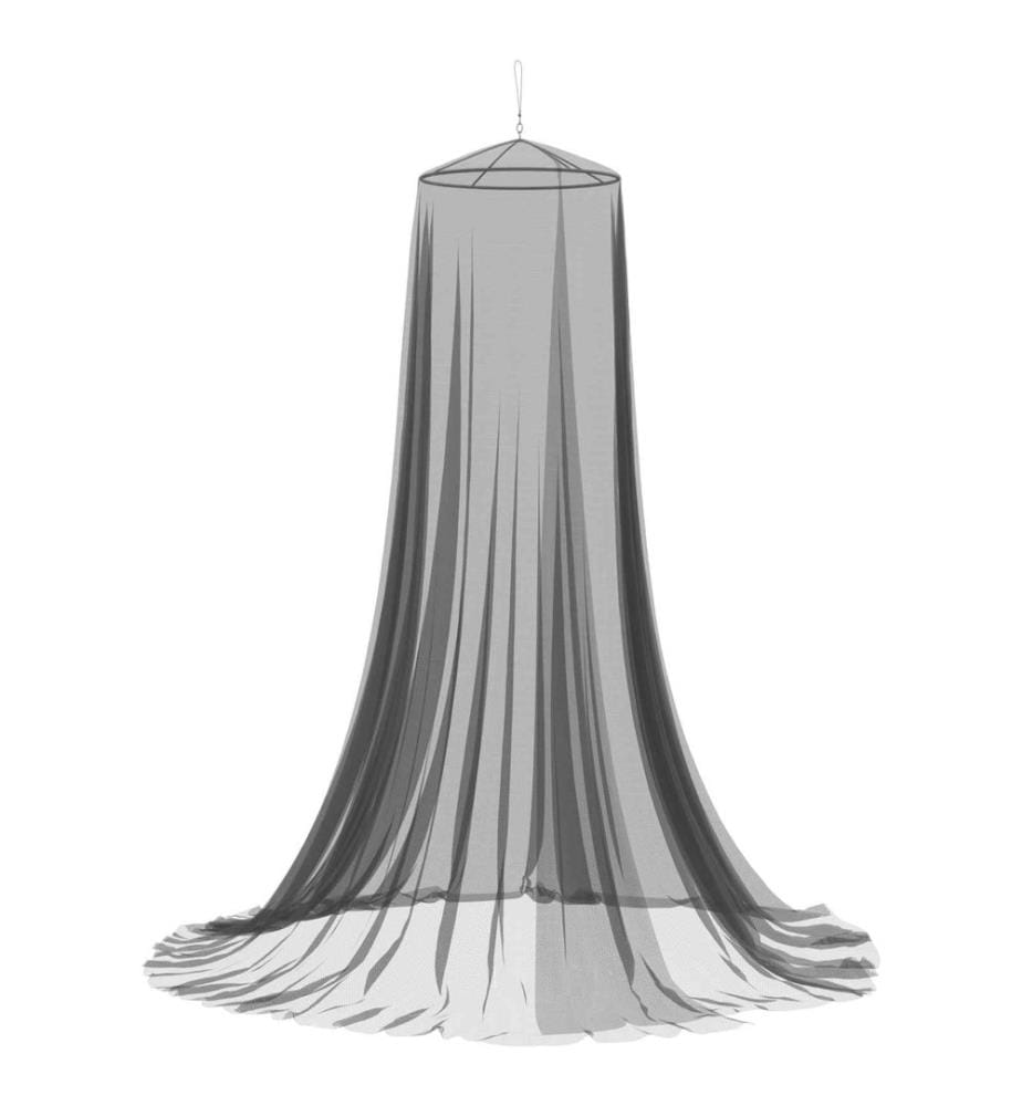 Ciel de lit anti-moustiques 156 mesh Noir ?56 x 220 cm