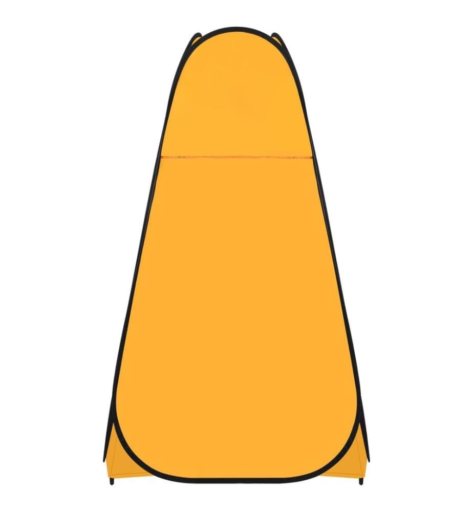 Pop-Up Duschzelt Gelb