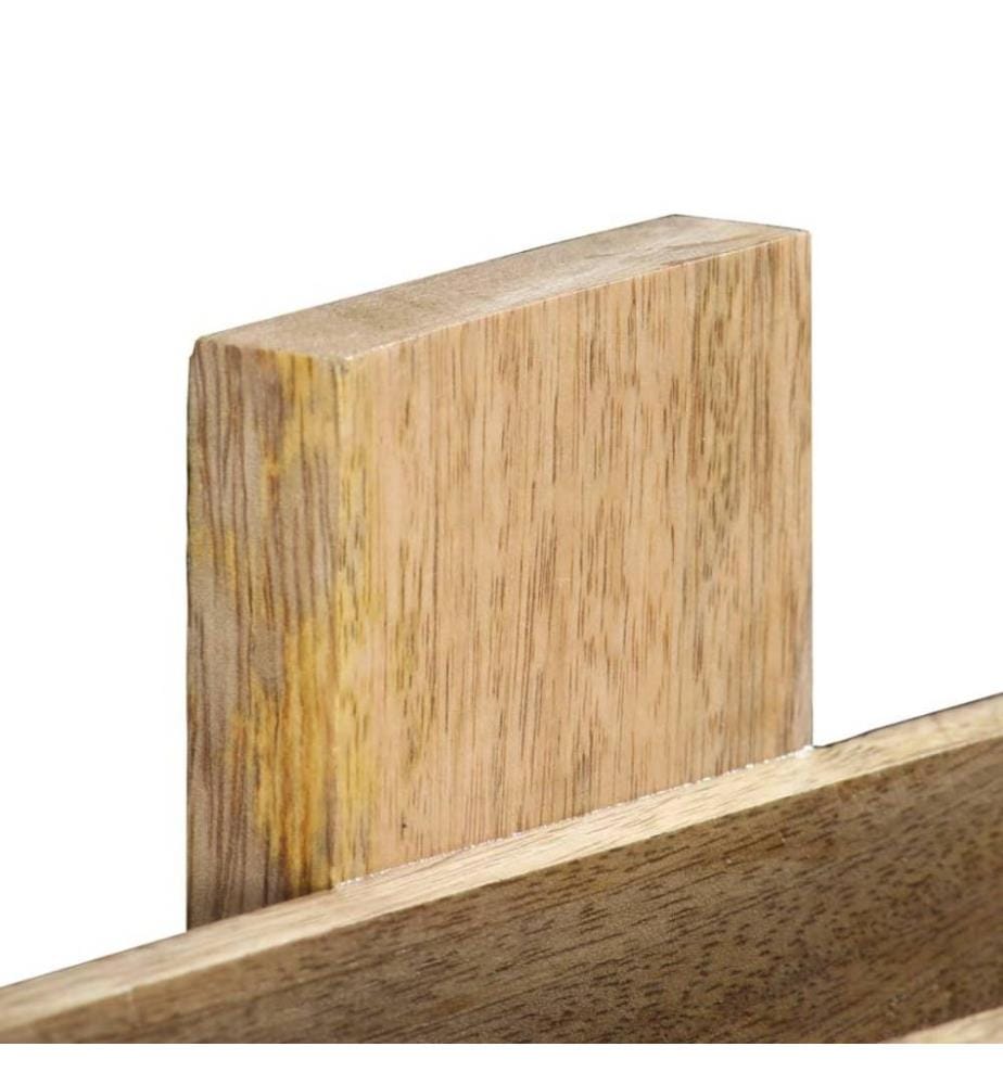 Wand-Zeitschriftenständer 30 x 11 x 72 cm Massivholz Mango