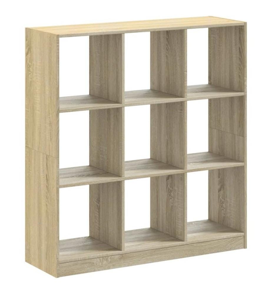 Bibliothèque chêne sonoma 102x32x108 cm bois d'ingénierie