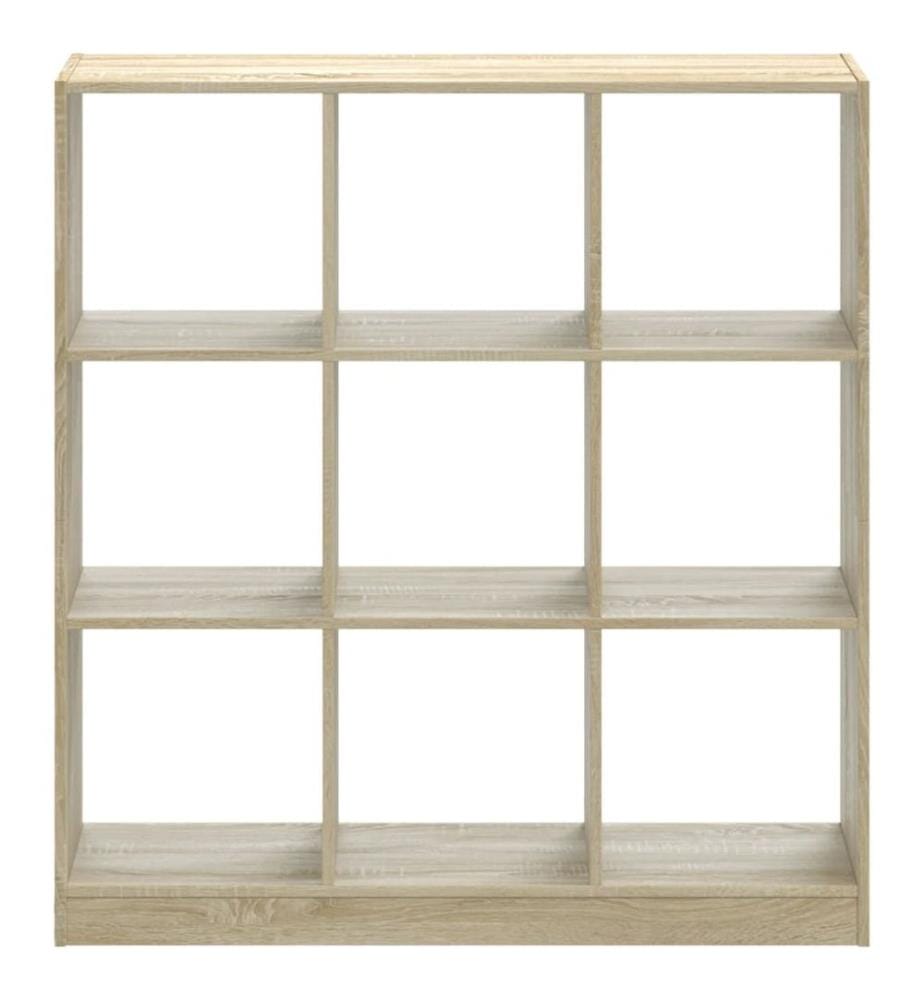 Bibliothèque chêne sonoma 102x32x108 cm bois d'ingénierie