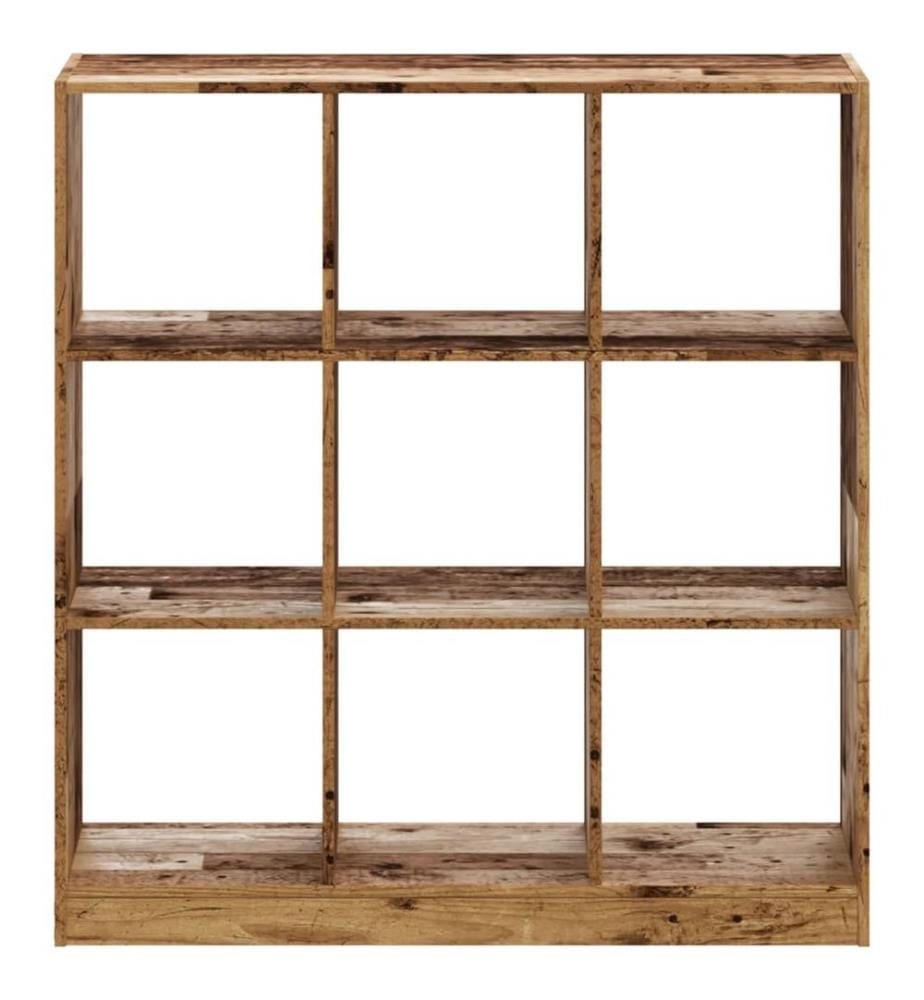 Bibliothèque vieux bois 102x32x108 cm bois d'ingénierie