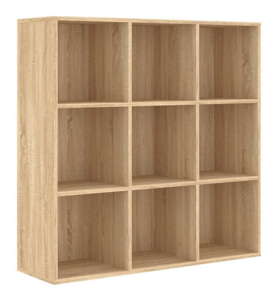 Bücherregal Sonoma-Eiche 98x30x98 cm Holzwerkstoff