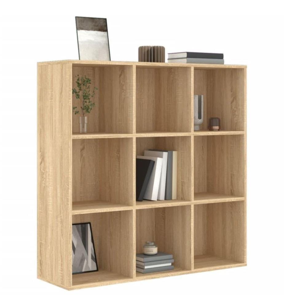 Bücherregal Sonoma-Eiche 98x30x98 cm Holzwerkstoff