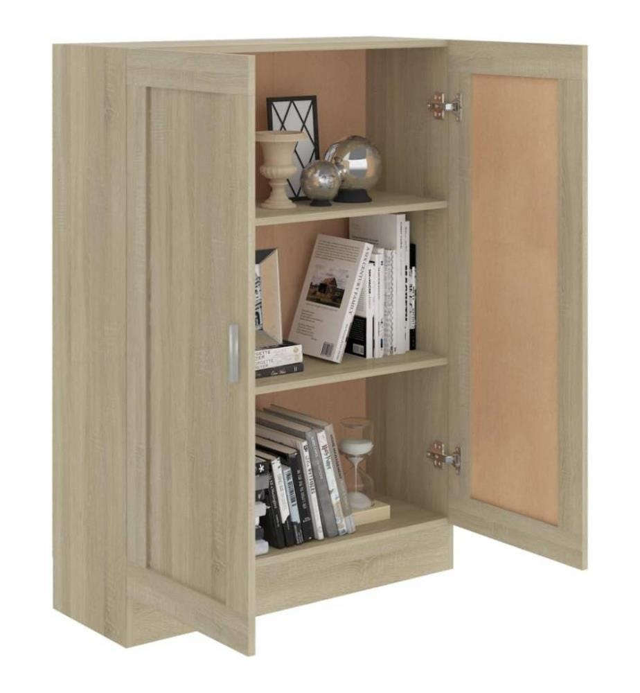 Bibliothèque Chêne sonoma 82,5x30,5x115 cm Aggloméré