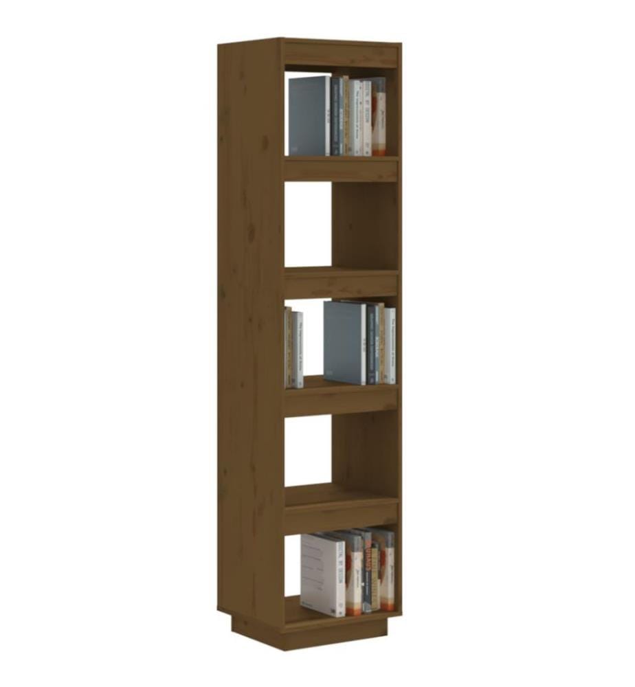 Bibliothèque/Cloison Marron miel 40x35x167 cm Pin solide