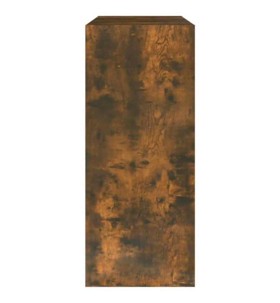Bücherregal/Raumteiler Räuchereiche 80x30x72 cm