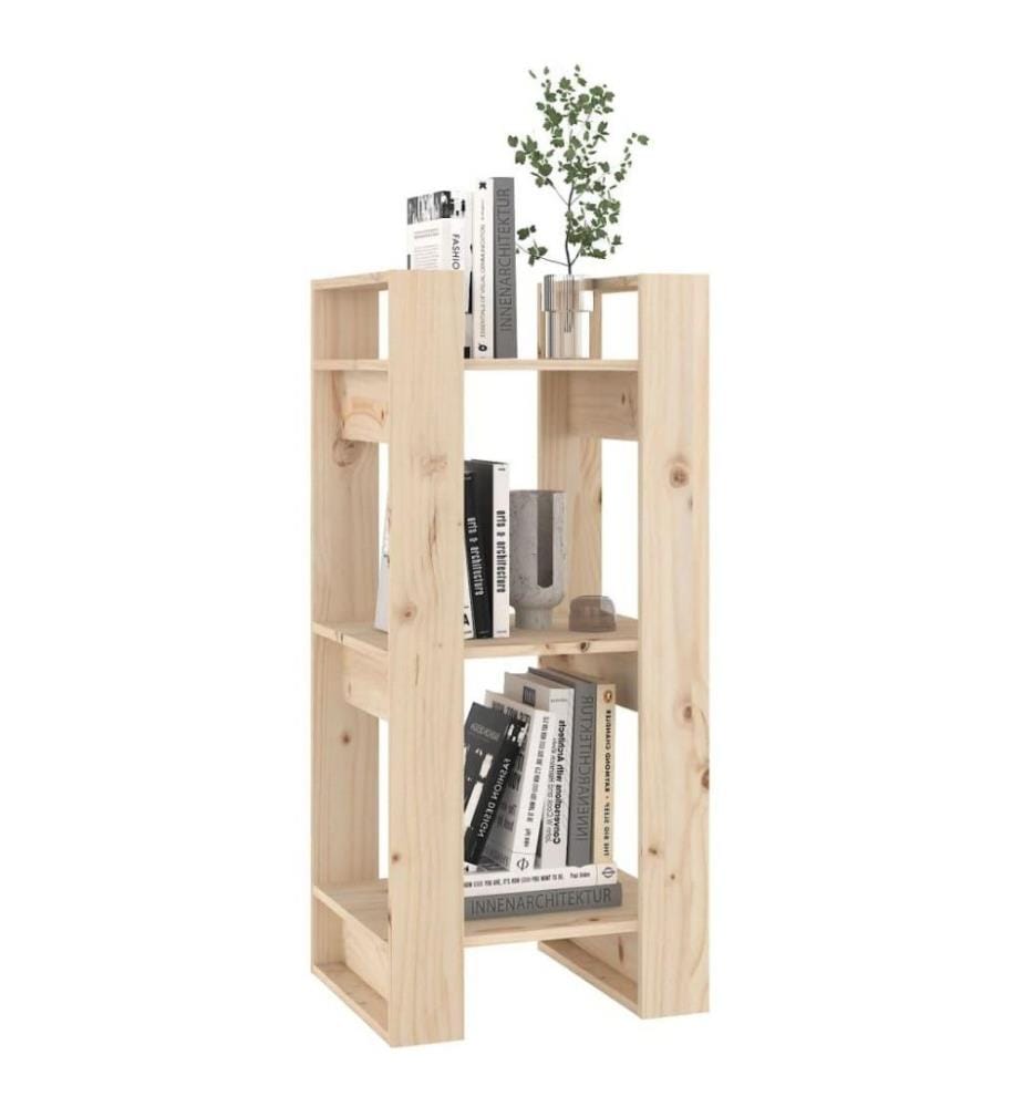 Bücherregal/Raumteiler 41x35x91 cm Massivholz Kiefer