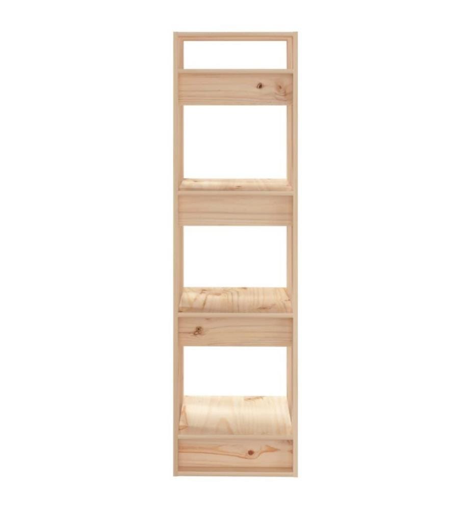 Bibliothèque/Séparateur de pièce 41x35x125 cm Pin massif