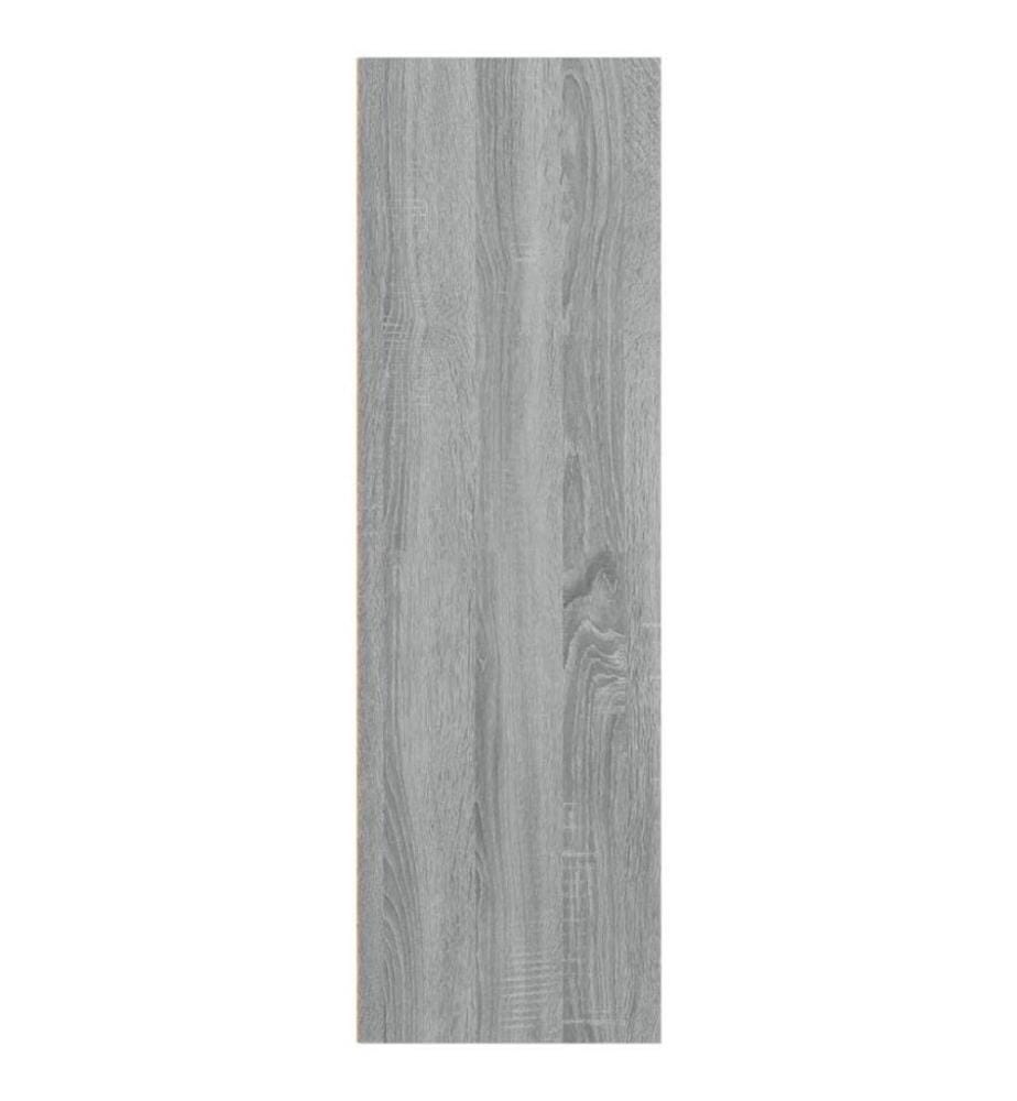Bücherregal/Sideboard Grau Sonoma 66x30x98 cm Holzwerkstoff