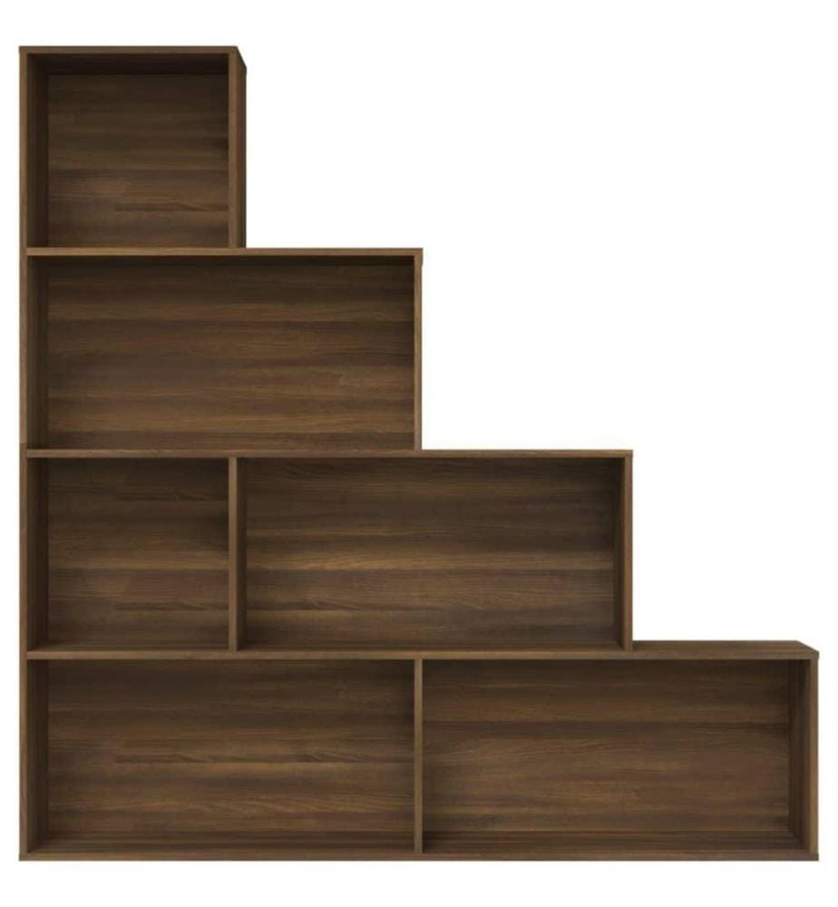 Armoire à livres Chêne marron 155x24x160 cm