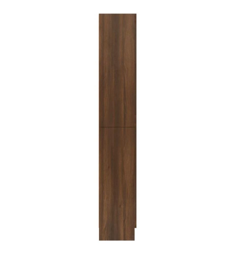 Armoire à vitrine Chêne marron 82,5x30,5x185,5cmBois ingénierie