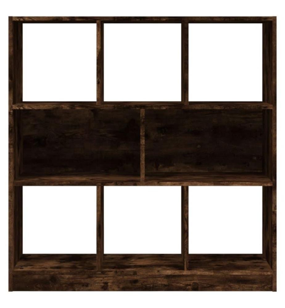 Bibliothèque Chêne fumé 97,5x29,5x100 cm Bois d'ingénierie
