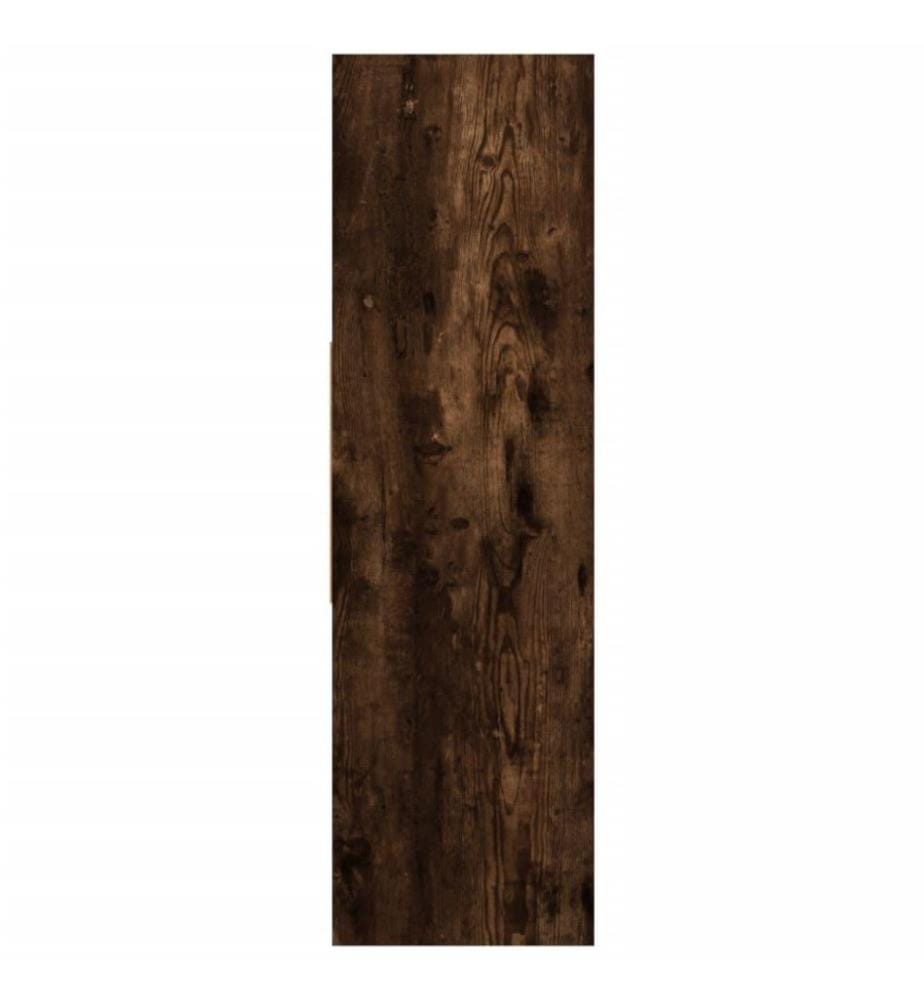 Bibliothèque Chêne fumé 97,5x29,5x100 cm Bois d'ingénierie