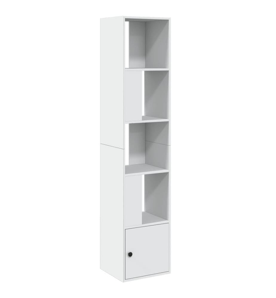 Bibliothèque blanc 40x36x189 cm bois d'ingénierie
