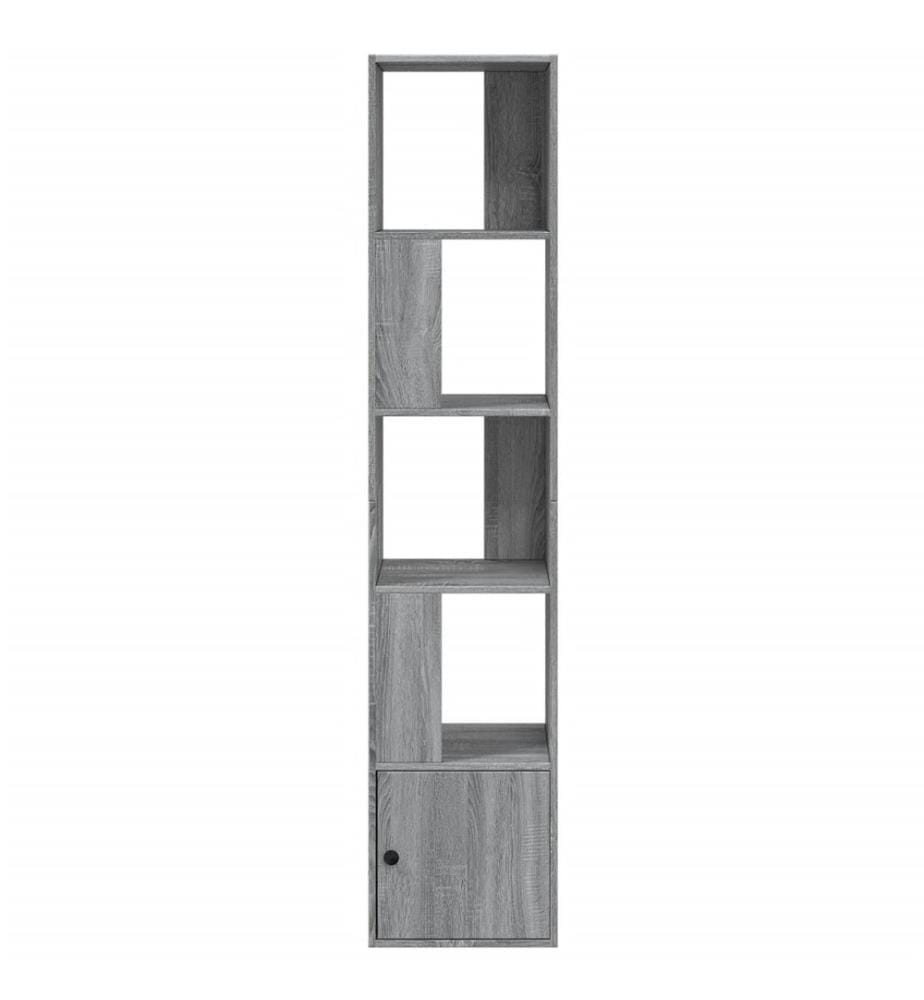 Bibliothèque sonoma gris 40x36x189 cm bois d'ingénierie