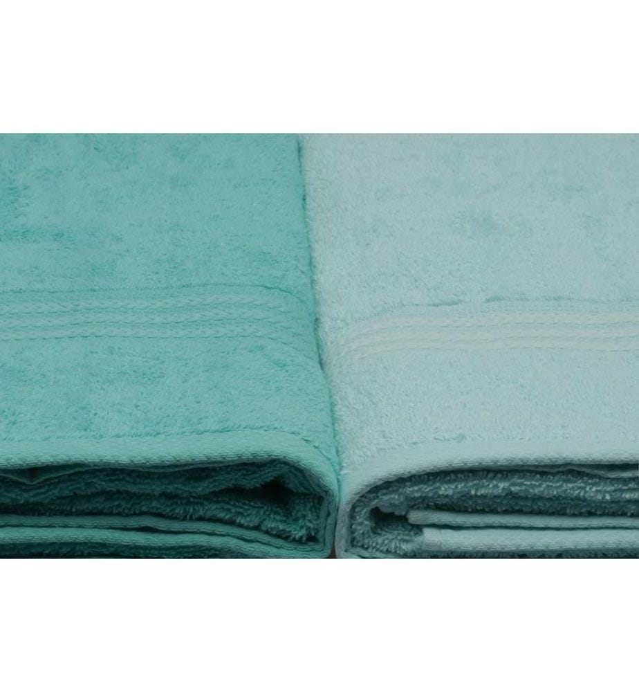 Lot de serviettes de bain (4 pièces) - Vert clair Vert Menthe
