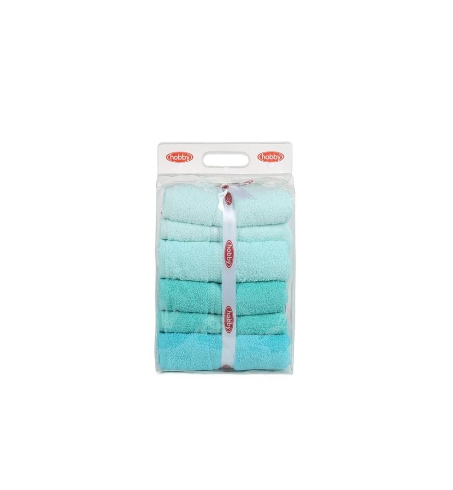 Lot de serviettes de bain (4 pièces) - Vert clair Vert Menthe