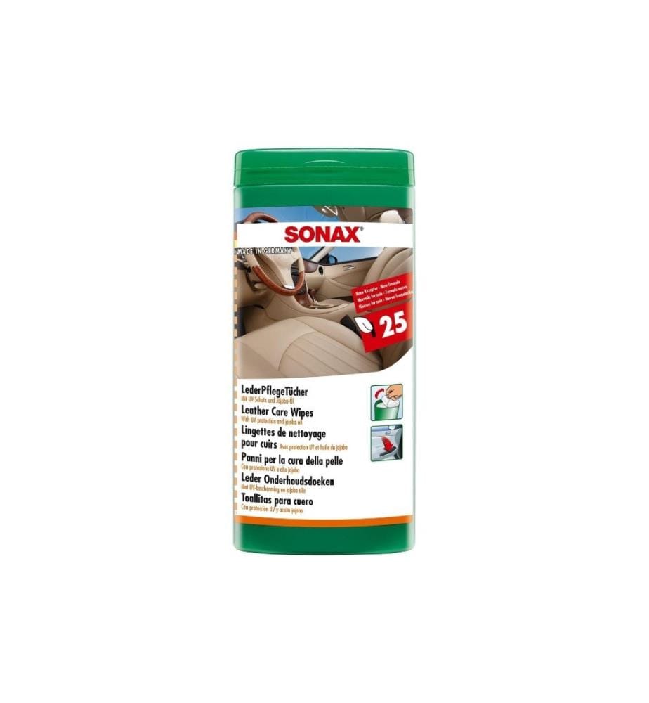 SONAX - Reinigungstücher Box, Lederpflege