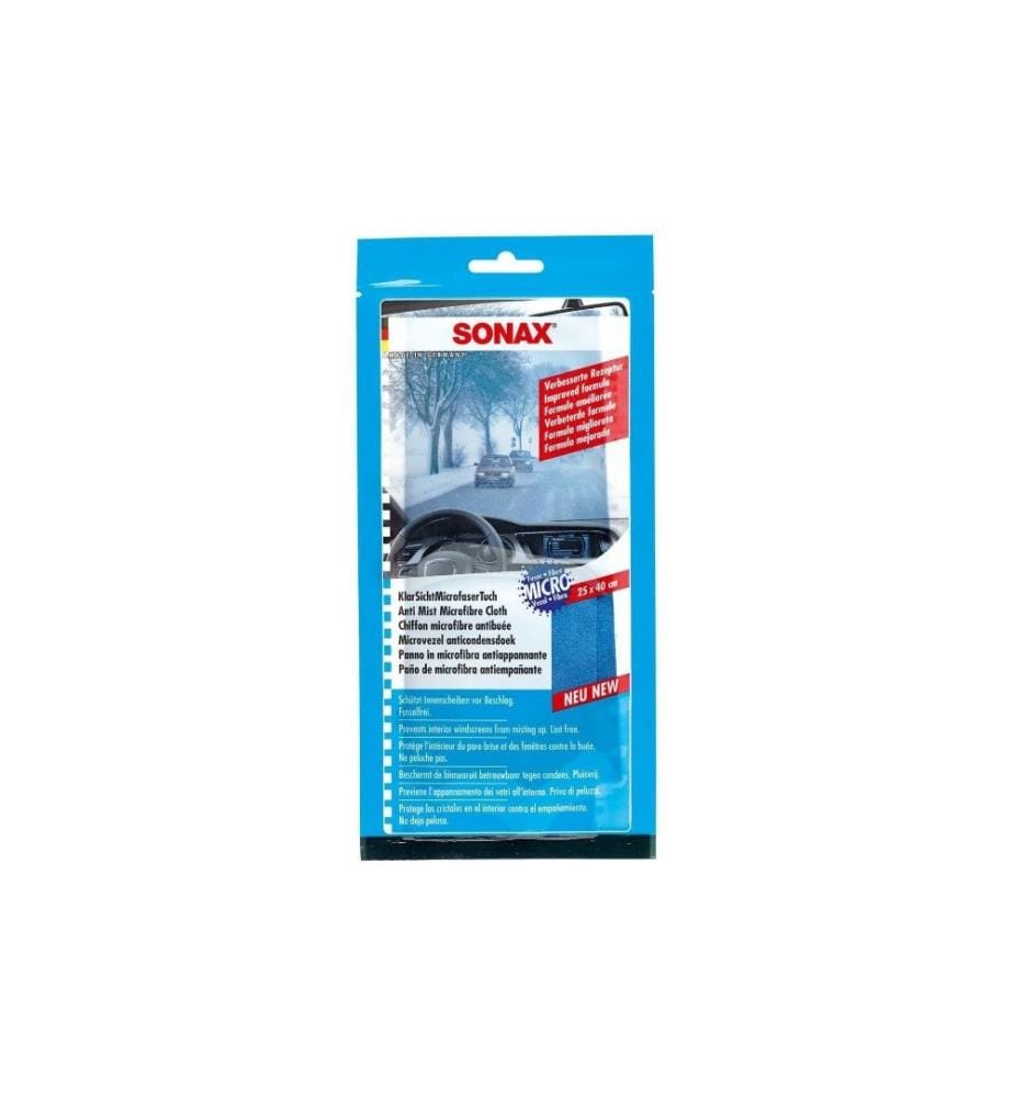 SONAX - Microfasertuch Antibeschlag, 40 × 25 cm