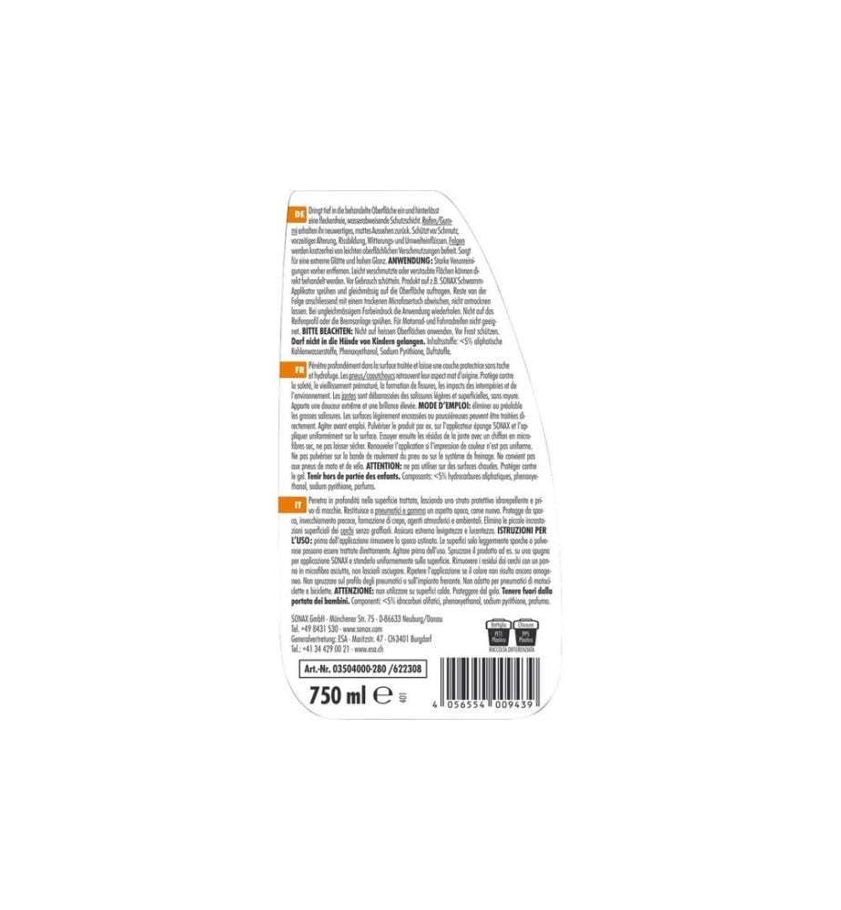 SONAX - Pneus XTREME Ceramic 750 ml