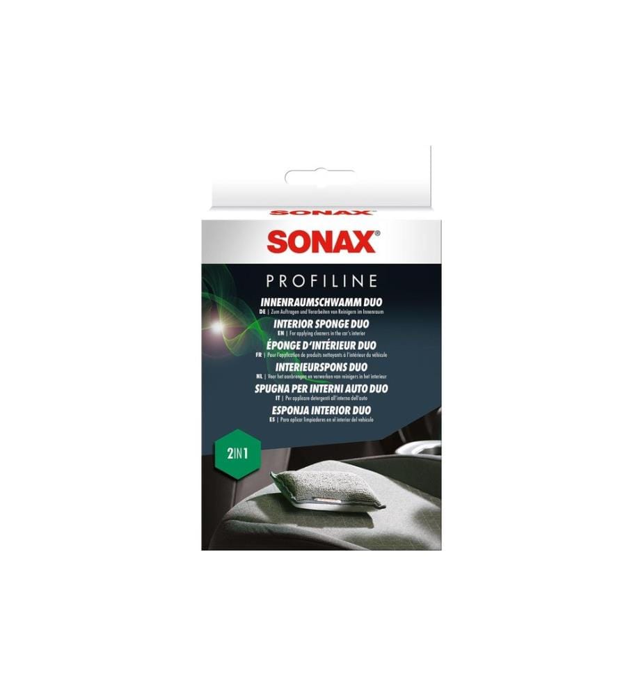 SONAX - Éponge d'intérieur PROFILINE Duo