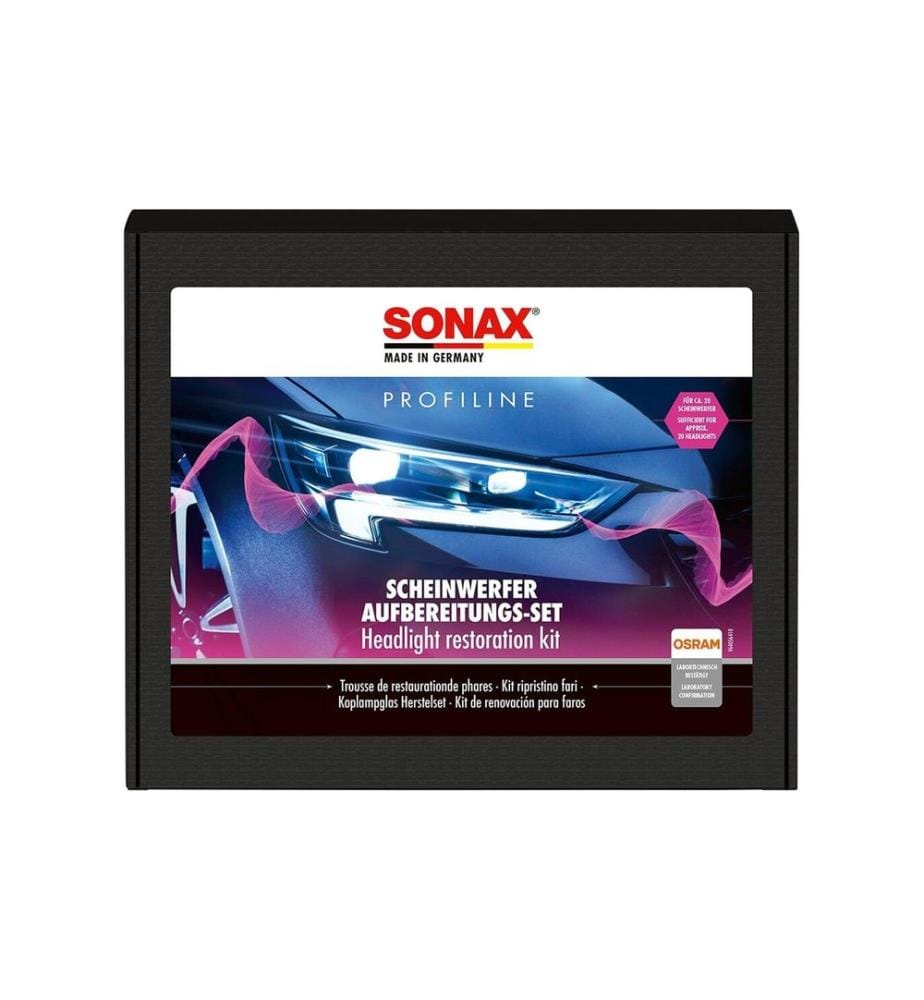 SONAX - Kit de préparation des phares 300 ml
