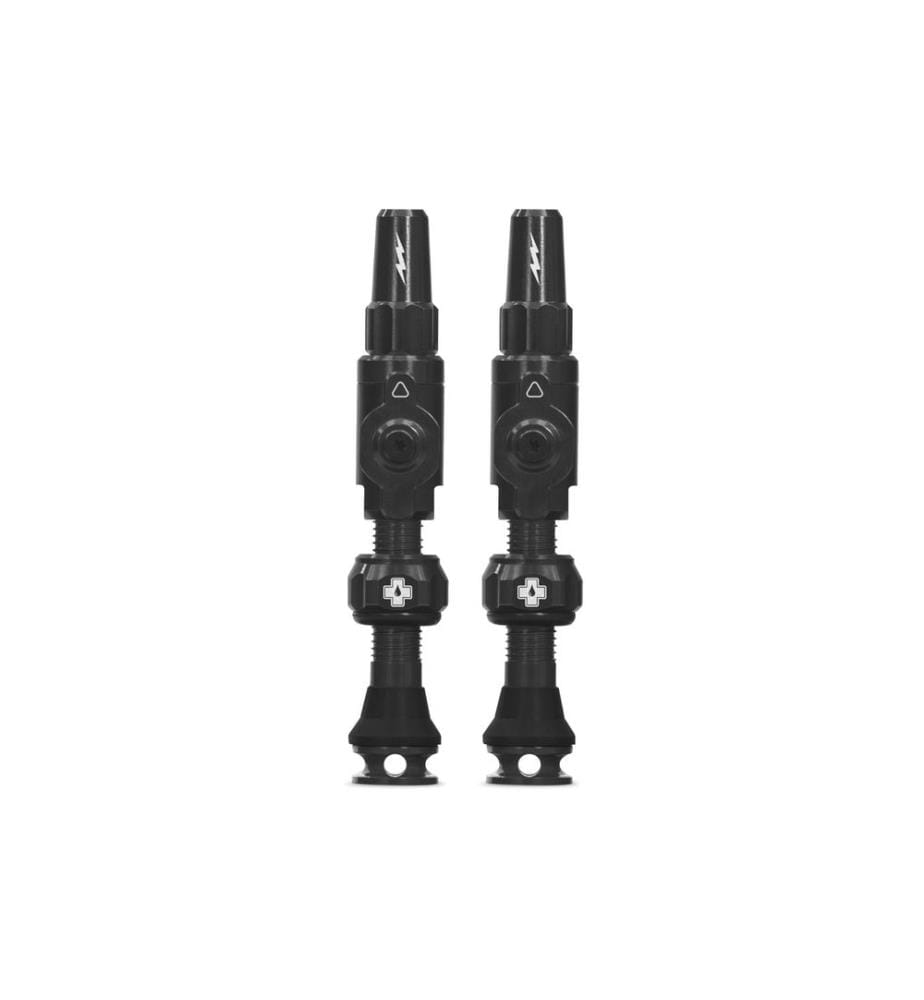 MUC-OFF - Schlauchlose Ventile Big Bore Lite 65 mm, Schwarz