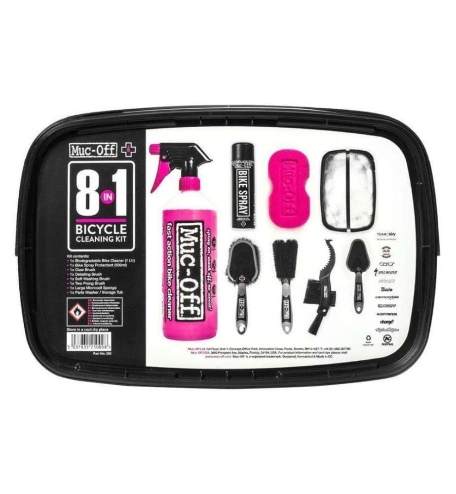 MUC-OFF - Pflegeset 8-IN-One Bike Cleaning Kit