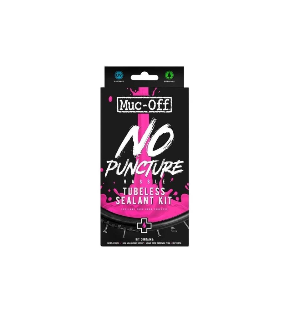 MUC-OFF - Lait tubeless No Puncture Hassle Kit 140 ml