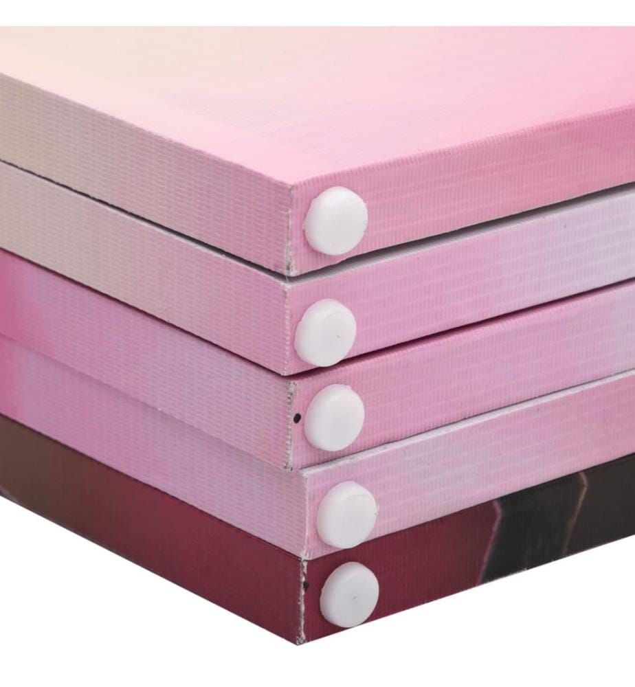 Cloison de séparation pliable 160 x 170 cm Fleur