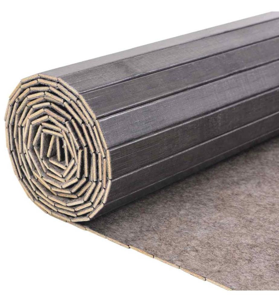 Cloison de séparation bambou gris largeur 250 cm hauteur 165 cm